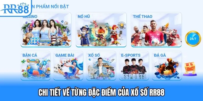 Chi tiết về từng đặc điểm của xổ số RR88 Chi tiết về từng đặc điểm của xổ số RR88