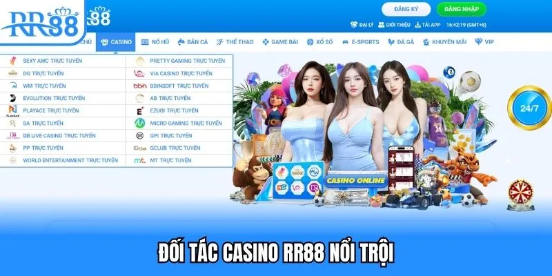 Đối tác casino RR88 nổi trội Đối tác casino RR88 nổi trội