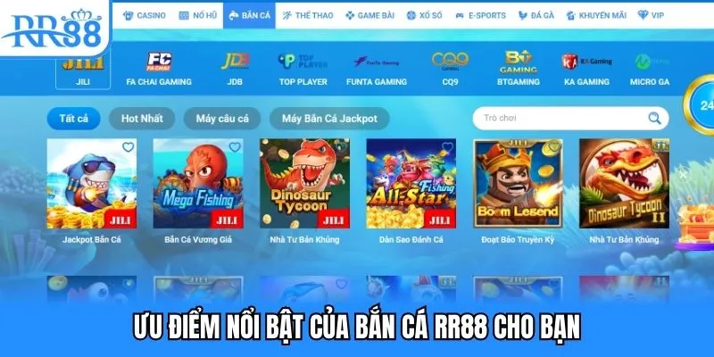 Ưu điểm nổi bật của bắn cá RR88 cho bạn Ưu điểm nổi bật của bắn cá RR88 cho bạn