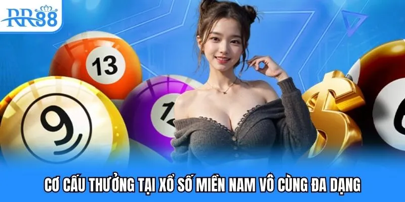 Cơ cấu thưởng tại xổ số miền Nam vô cùng đa dạng Cơ cấu thưởng tại xổ số miền Nam vô cùng đa dạng